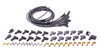 Moroso Universal Ignition Wire Set - Blue Max - Spiral Core - Unsleeved - 135 Degree - Black - 73233