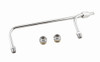 Chrome Gas Line Kit