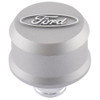 Ford Slant-Edge Breather Raised Oval Cast Gray C