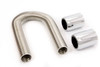 48in Stainless Hose Kit w/Chrome Ends