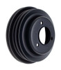 BBC LWP Crankshaft Pulley 3 Groove Black