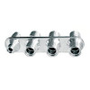 4 Way Inline Bulkhead #6 & #10 O-Ring