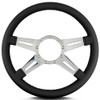 Steering Wheel Mark 9 El egante Pol. w/Black Wrap