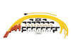 ACCEL Spark Plug Wire Set - 8mm - Yellow with Orange Straight Boots ACC-24040 (ACC-24040)