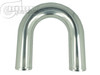 BOOST Products Aluminum Elbow 180 Degrees with 80mm (3-1/8") OD, Mandrel Bent, Polished (BOP-3102031880)