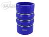 BOOST Products Silicone Coupler with Double Hump, 102mm (4") ID, Blue (BOP-3272201020)