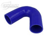 BOOST Products Silicone Elbow 135 Degrees, 86mm (3-3/8") ID, Blue (BOP-3275000850)