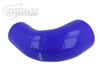 BOOST Products Silicone Reducer Elbow 90 Degrees, 76 - 63mm 3" - 2-1/2") ID, Blue (BOP-3279076063)