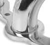 Flowtech LS-1 Block Hugger Header - Chrome Exhaust Header (FLO-211706-2FLT)