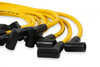 ACCEL Spark Plug Wire Set - 8mm - Custom with Graphite Core - Yellow with HEI Stock Style Boots (ACC-24056)