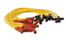 ACCEL Spark Plug Wire Set - 8mm - Custom with Graphite Core - Yellow with HEI Stock Style Boots (ACC-24056)