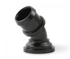 Holley Water Neck - Swivel 45 Degree Angle - Black (HOL-397-343)