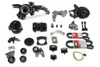 Holley Premium Mid-Mount Complete Accessory System for GM Gen V LT4 Wet Sump Engines- Black Finish (HOL-320-220BK)