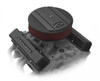 Holley GM Licensed Vintage Series SBC Valve Covers Satin Black Machined Finish (HOL-1241-108)