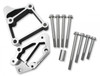 Holley LS Accessory Drive Bracket - Installation Kit for Long Alignment (HOL-121-3BK)