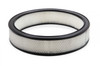 Holley Air Filter - 14"x3"  - White Paper Element - Black Ring (HOL-1120-178)
