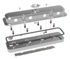 Holley 2-Piece Pontiac Style Valve Cover - Gen III/IV LS - Polished (HOL-1241-191)