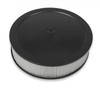 Holley 4150 Drop Base Air Cleaner Black w/3" Paper Filter (HOL-1120-4235)