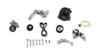 Holley Alternator Relocation Kit (150amp Alternator w/bracket kit) - Black Finish - LT4 Wet Sump (HOL-320-224BK)