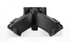 Holley Single Plane EFI  Split-Design Race Intake Manifold- GM LS3/L92- Black (HOL-2300-290BK)