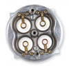 Holley Ultra XP Replacement Main Body 850 CFM Shiny (HOL-2134-314)