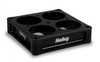 Holley Gen 3 Dominator Black Billet 4 hole Spacer (HOL-217-87)