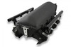 Holley Lo-Ram Manifold Kit Single Injector- Black - GM LS3/L92 (HOE-3300-679BK)