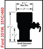 Ford 351W Sync Plug (MSD-285061)