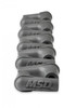 Boots, 90 Degree Logo Spark Plug, Gray Silicone 50EA (MSD-134514)