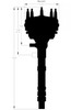 Chevy Cam Sync Distributor, Hall Effect, Large Cap (MSD-223451)