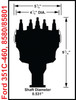Ford V8 351C-460 Billet Distributor (MSD-28580)