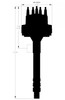 MSD Black Chevy V8 Pro-Billet Distributor w/ locked-out timing & bronze gear (MSD-285505)