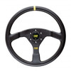 OMP Velocita Black Leather Steering Wheel (OMP-OD-1957) OMP Velocita Black Leather Steering Wheel (OMP-OD-1957)