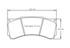 Pagid Racing 1539 RST1 Compound Brake Pads (PAG-1539-RST1) Pagid Racing 1539 RST1 Compound Brake Pads (PAG-1539-RST1)