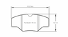 Pagid Racing 1265 RSL29 Compound Brake Pads (PAG-1265-RSL29)