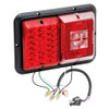 Taillight Horizontal Mou nt with Red LED Incandes