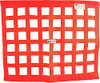 Ribbon Window Net 24x24 Red SFI