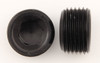 3/8in Male Pipe Plug (2pk) Black
