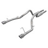 11- Mustang 3.7L 2.5in Cat Back Exhaust System