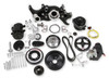 GM LS Mid Mount Complete Accessory Kit - Black