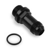 8an Carb Inlet Fitting Long Style - Black