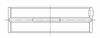 ACL Ford 351C Standard Size High Performance Main Bearing Set - 5M1010HX-STD Technical Drawing