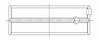 ACL Nissan CA18/C20 0.25 Oversized High Performance Main Bearing Set - 5M1633H-.25 Technical Drawing