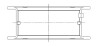 ACL Nissan 4 CA18/C20 Standard Size High Performance Main Bearing Set - 5M1633HX-STD Technical Drawing