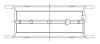 ACL Nissan RB26DETT 0.25mm Oversized High Performance Main Bearing Set - 7M2428H-.25 Technical Drawing