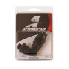 Aeromotive PTFE Hose End - AN-06 to AN-08 Hose - 90 Deg - Black Anodized - 15736 Photo - in package