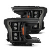 AlphaRex 18-20 Ford F-150 NOVA LED Proj Headlight Alpha Blk (14th Gen G2 Style) - 880249 Photo - Primary