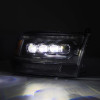 AlphaRex 09-18 Dodge Ram 2500 NOVA LED Proj Headlights Plank Style Design Black w/ Activation Light - 880555 User 2