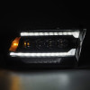 AlphaRex 09-18 Dodge Ram 2500 NOVA LED Proj Headlights Plank Style Design Black w/ Activation Light - 880555 User 4