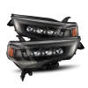 AlphaRex 14-22 Toyota 4Runner (2021 Req. Conv) NOVA LED Proj HL Alpha-Blk Actv Lgt Seq. Sig + SB DRL - 880810 Photo - Primary